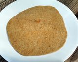 A picture of step 4 of Spelt sweet potato taco shell.