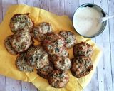 Foto del passaggio 7 della ricetta Frittelle di cicoria al forno