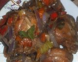 A picture of step 18 of Peppered Chicken.