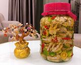 Hình bước làm 6 của món Chân Gà Ngâm Sả Tắc