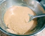 A picture of step 2 of Delicious yummy tasty Sattu powder Burfi.