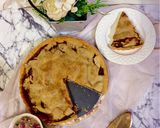 صورة لخطوة 7 من وصفة فطيرة التفاح 🍎🥧