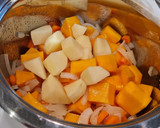Foto del paso 3 de la receta: Puré de calabacín, calabaza y zanahorias