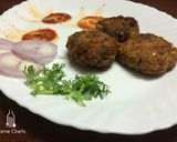 A picture of step 3 of Afghani Chaapli Kabab.