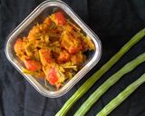 સરગવા ની શીંગ નું લોટ વાળું શાક (Saragva Shing Besan Shak Recipe In Gujarati) રેસીપી સ્ટેપ6ફોટો