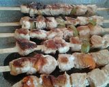 A picture of step 5 of Rice with Shish Tawook - Delicious 😍😋.