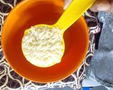 A picture of step 1 of Shahi phirni.
