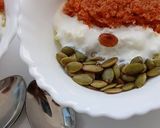 A picture of step 14 of Tricolor special Carrot Halwa.