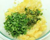 A picture of step 1 of Vitthal vada.