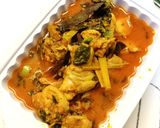 Foto langkah ke 4 dari resep Ayam Woku Kemangi Pedas.