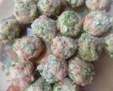 A picture of step 1 of Manchurian spicy balls.
