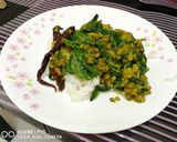 A picture of step 3 of Mung Bean And Spinach.
