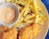Foto langkah ke 5 dari resep 560. Fish n Chips.