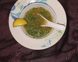 लेमन कॉरीअंडर सूप (lemon coriander soup recipe in marathi) रेसिपी स्टेप 3 फोटो 