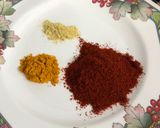 A picture of step 2 of Kerala Ginger Curry.