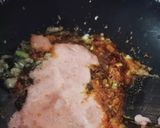 A picture of step 3 of Chole Paneer masala.