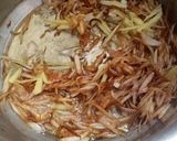 A picture of step 1 of Bhuna Salan.