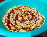 A picture of step 5 of Spicy Bhel.
