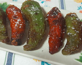 Foto del paso 6 de la receta: Pimientos rellenos de tortilla de patatas con sobrasada