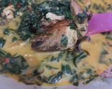 Foto langkah ke 4 dari resep 778.Mangut Ikan Asap Daun Singkong.