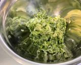 Une image de l'étape 4 de Croquettes de courgettes au parmesan et coriandre.