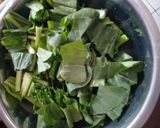 Foto langkah ke 1 dari resep Tumis Sawi hijau mix Tauge.