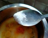 A picture of step 5 of Aloo bukharay ki chutney.