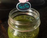A picture of step 3 of Pesto Without Garlic.
