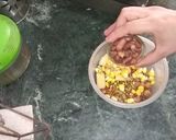 A picture of step 2 of Mexican Bean Salad.