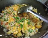 A picture of step 2 of Veggies Pulao.