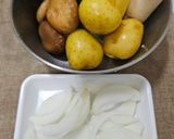紙包鮭魚時蔬的食譜步驟1照片