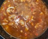 Foto del paso 3 de la receta: Fideuà con atún rojo y gambita ”rota”