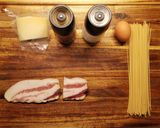 Une image de l'étape 1 de Pâtes à la Carbonara.
