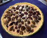 Une image de l'étape 10 de Tarte aux reines claudes crème vanille (pâte brisée au lait et gelée pommes cranberries).