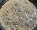 Foto del paso 5 de la receta: Macarrones con bacon y champiñones