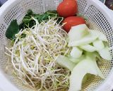 Hình bước làm 1 của món Canh chua chay