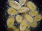 Fried plantain and egg