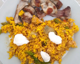 Foto del paso 6 de la receta: Arroz con conejo - verdura y alioli