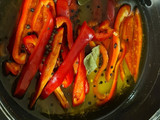 Escabeche agridulce (berenjena 🍆 pimiento 🫑 y ajo 🧄)