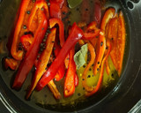 Foto del paso 2 de la receta: Escabeche agridulce (berenjena 🍆 pimiento 🫑 y ajo 🧄)