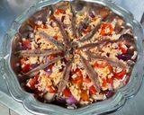 Une image de l'étape 12 de Salade de riz aux anchois, tomate, poivron et oignon rouge.