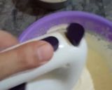 A picture of step 1 of Coconut slice cake(without oven).
