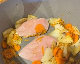 Foto del paso 4 de la receta: Pollo al jugo con vino blanco ❤️