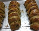 Baked Spinach Chickpea Cheesy Seekh Kabab Rolls !! recipe step 11 photo
