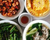 Hình bước làm 3 của món Mâm cơm đủ chất 10