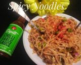 A picture of step 5 of Spicy Noodles.