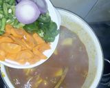 A picture of step 14 of Yam Goulash.