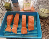 Foto del paso 1 de la receta: Salmón con verduritas al horno