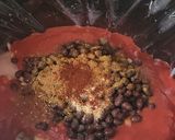 A picture of step 2 of Lazy Shredded Chicken Wraps.