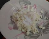 A picture of step 1 of Paneer malpua.